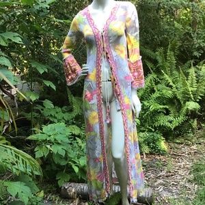 Vintage hippie chic Dress or open coat